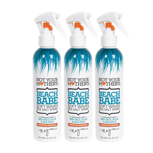 Not Your Mother's Beach Babe Texturizing Sea Salt Spray 3 Pack (236ml per Bottle)