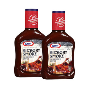 Kraft Hickory Smoke Barbecue Sauce 2 Pack (496g per Pack)