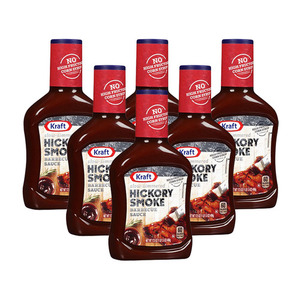 Kraft Hickory Smoke Barbecue Sauce 6 Pack (496g per Pack)