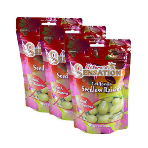 Nature's Sensation California Seedless Raisins 3 Pack (200g per Pack)