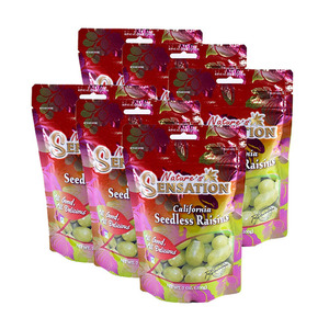 Nature's Sensation California Seedless Raisins 6 Pack (200g per Pack)