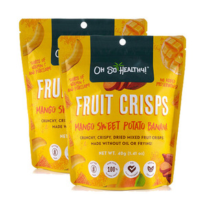 Oh So Healthy! Mango Sweet Potato Banana Fruit Crisp 2 Pack (40g per Pack)