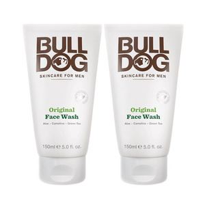 Bulldog Original Face Wash 2 Pack (150ml per Tube)