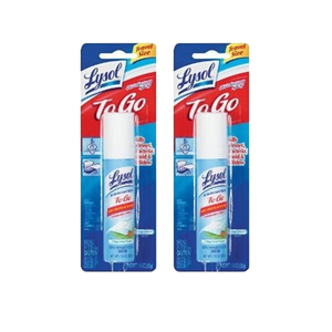 Lysol Disinfectant Spray To Go 2 Pack (28g per pack)