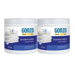 Gonzo Natural Magic Brushed Cotton Odor Gel 2 Pack (397g per pack)