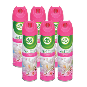 Airwick 4-in-1 Magnolia and Cherry Blossom Air Fresheners 6 Pack (236.5ml per pack)