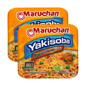 Maruchan Roast Chicken Yakisoba Noodles 2 Pack (115g per Pack)