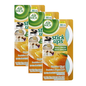 Air Wick Stick Ups Sparkling Citrus Air Freshener 3 Pack (60g per pack)