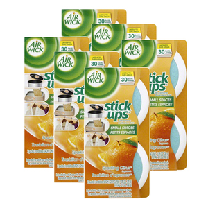 Air Wick Stick Ups Sparkling Citrus Air Freshener 6 Pack (60g per pack)