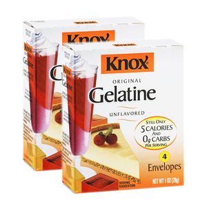 Knox Unflavored Gelatin Mix 2 Pack (28g per Box)