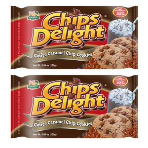 Chips Delight Coffee Caramel Chip Cookie 2 Pack (160g per Pack)