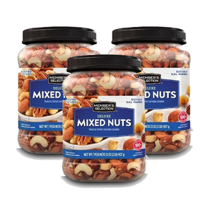 Member's Selection Deluxe Mixed Nuts 3 Pack (907g per pack)
