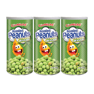 Corniche Roasted Peanuts Wasabi 3 Pack (200g per pack)