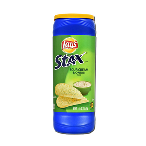 Lays Stax Sour Cream & Onion 155.9g