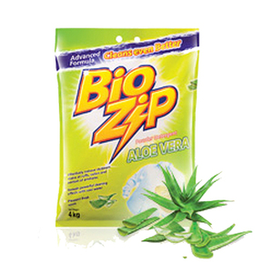 Bio Zip Aloe Vera Detergent 4Kg