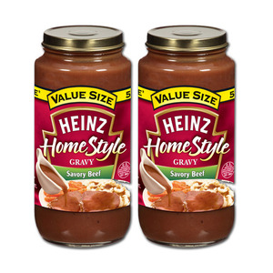 Heinz Home Style Savory Beef Gravy 2 Pack (518g per bottle)