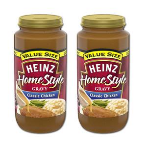 Heinz Home Style Classic Chicken Gravy 2 Pack (518g per bottle)