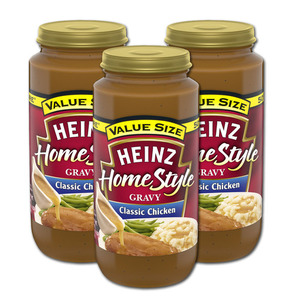 Heinz Home Style Classic Chicken Gravy 3 Pack (518g per bottle)