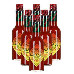 Tabasco Brand Habanero Sauce 6 Pack (150ml per pack)