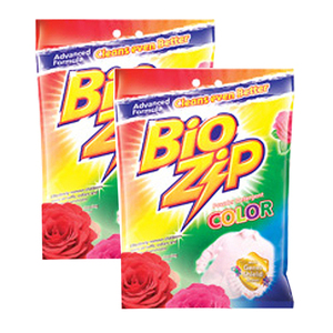 Bio Zip Powder Detergent Color Detergent 2 Pack (4Kg per pack)
