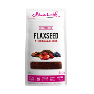 Celebrate Health Superfoods Flaxseed w/ Cocoa and Berries 300g