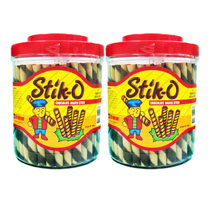Stick-O Chocolate Flavour Wafer Stick Biscuit 2 Pack (850g per pack)
