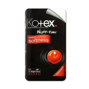 Kotex Maxi Nightime Softness 10ct