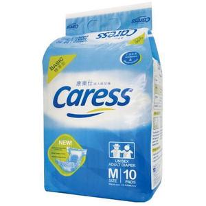 Caress Basic Unisex Adult Diaper Medium 10's