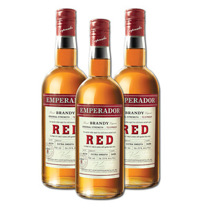 Emperador Red Brandy 3 Pack (750ml per bottle)