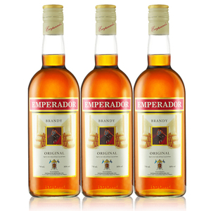 Emperador Brandy 3 Pack (750ml per bottle)