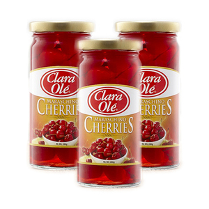 Clara Ole Maraschino Cherries 3 Pack (280g per Bottle)
