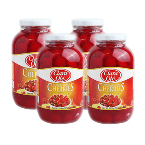 Clara Ole Maraschino Cherries 4 Pack (1050g per Bottle)
