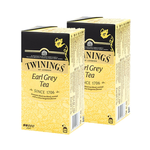 Twinings Earl Grey Tea 2 Pack (25's per Box)