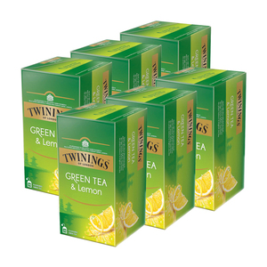 Twinings Green Tea & Lemon 6 Pack (25's per Box)