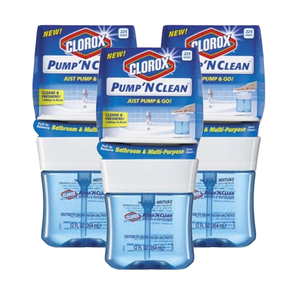Clorox Pump 'n Clean Rain Clean Scent 3 Pack (354ml per pack)