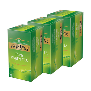 Twinings Pure Green Tea 3 Pack (25's per Box)