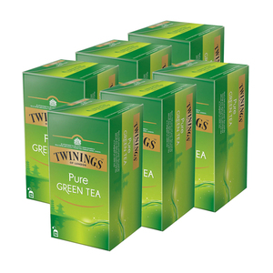 Twinings Pure Green Tea 6 Pack (25's per Box)