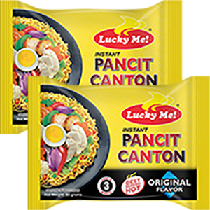 Lucky Me Pancit Canton Original 2 Pack (60g per Pack)