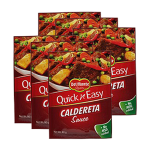 Del Monte Quick 'n Easy Caldereta Sauce 6 Pack (80g per Pack)