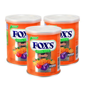 Fox's Crystal Clear Fruits 3 Pack (180g per pack)