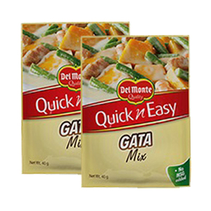 Del Monte Quick 'n Easy Gata Mix 2 Pack (40g per Pack)