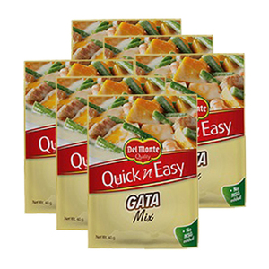 Del Monte Quick 'n Easy Gata Mix 6 Pack (40g per Pack)