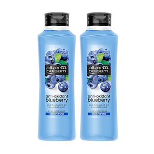 Alberto Balsam Anti-oxidant Blueberry Shampoo 2 Pack (350ml per Bottle)