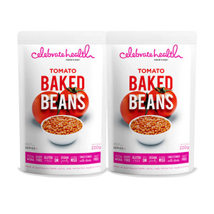 Celebrate Health Tomato Baked Beans 2 Pack (220g per pack)