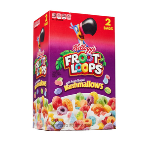 Kellogg's Froot Loops Breakfast Cereal Marshmallows 839g