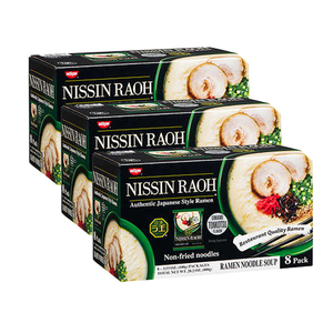 Nissin Raoh Ramen Noodle Soup 3 Pack (800g per pack)