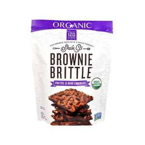 Sheila G's Organic Brownie Brittle Pretzel & Dark Chocolate 142g