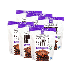 Sheila G's Organic Brownie Brittle Pretzel & Dark Chocolate 6 Pack (142g per pack)