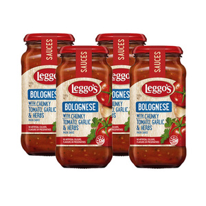 Leggo's Bolognese Pasta Sauce 4 Pack (500g per Bottle)
