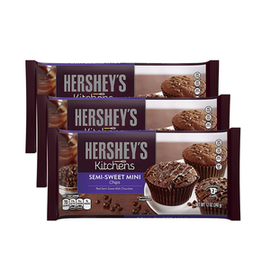Hershey's Kitchens Semi-Sweet Mini Chocolate Chips 3 Pack (340g per pack)